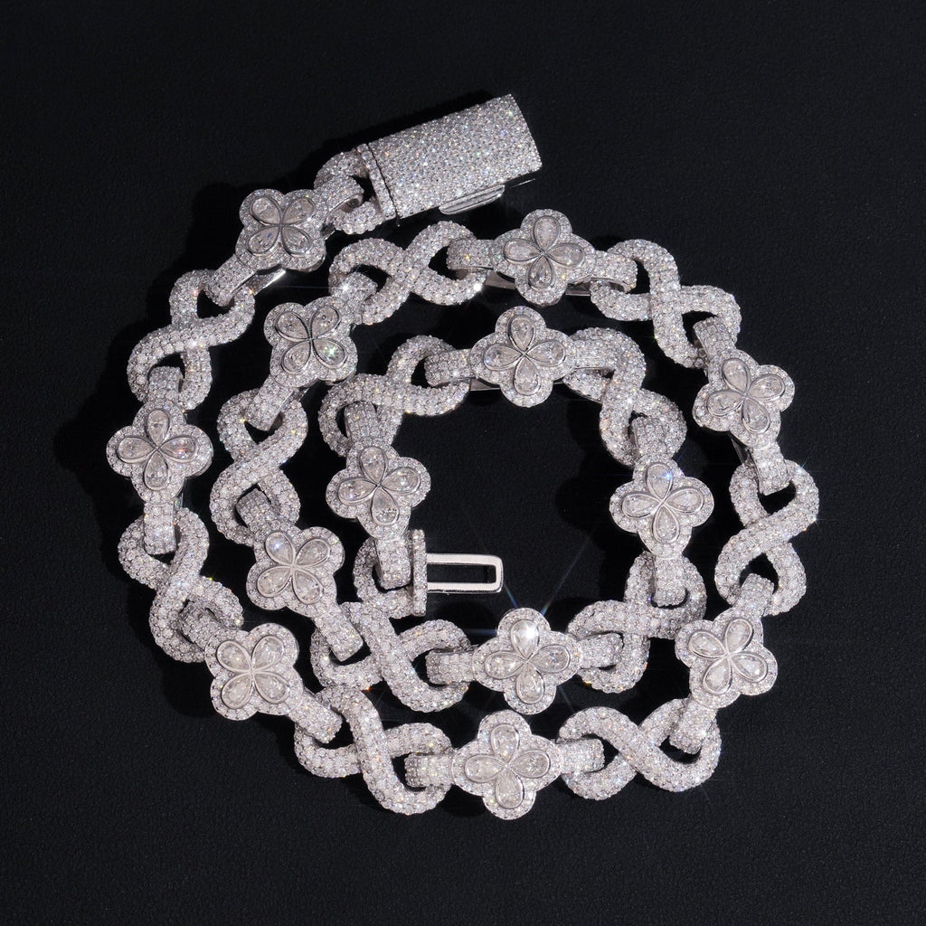 13MM INFINITY CLOVER LINK CHAIN