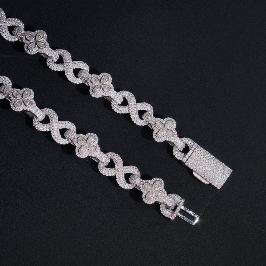 13MM INFINITY CLOVER LINK CHAIN