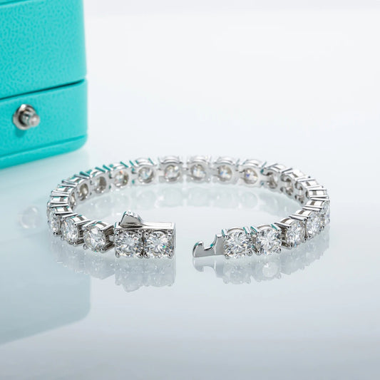 4mm Moissanite Tennis Bracelet S925