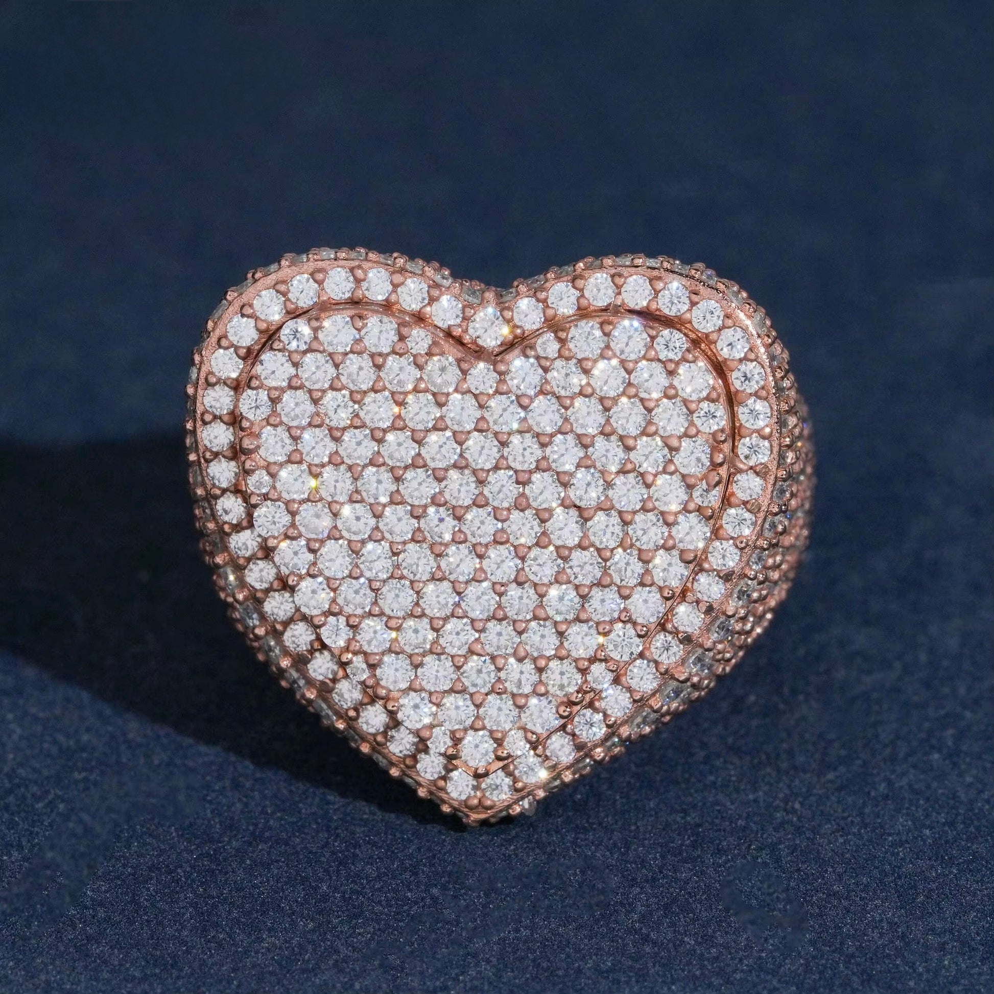Pave Heart Ring