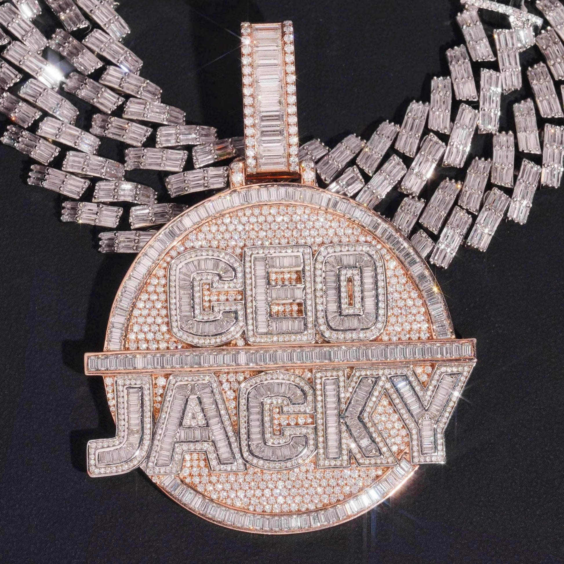 Custom Name Pendant 3in