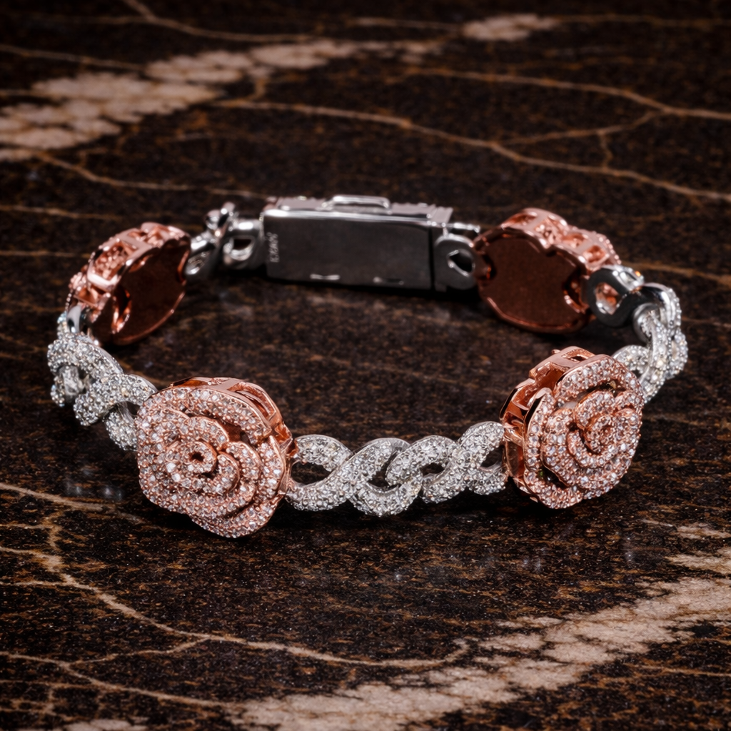The Rose Infinity Bracelet