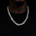 Classic Diamond Flower Link Chain