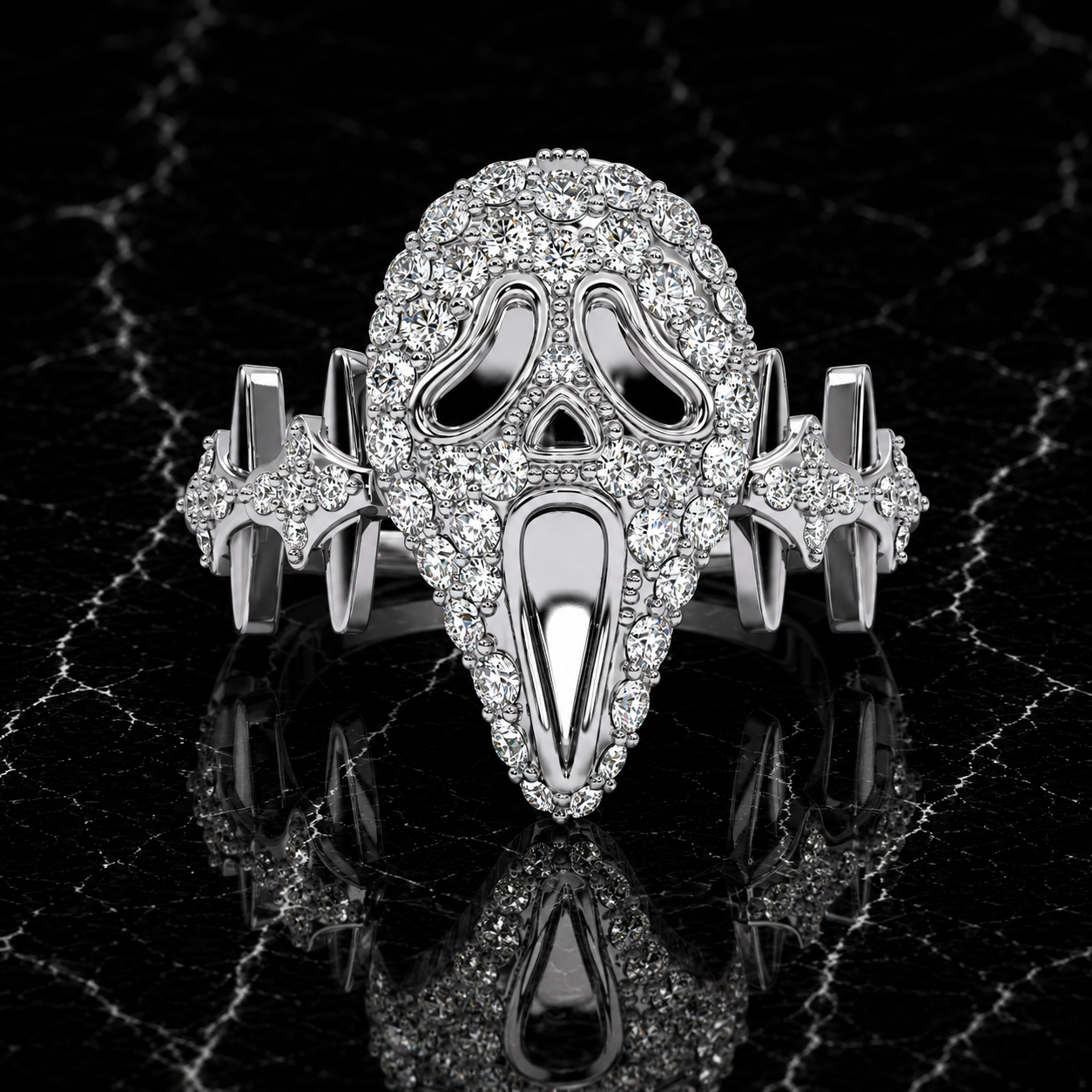 Ghost Face Ring