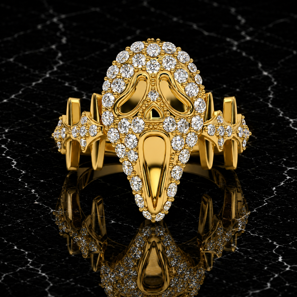 Ghost Face Ring