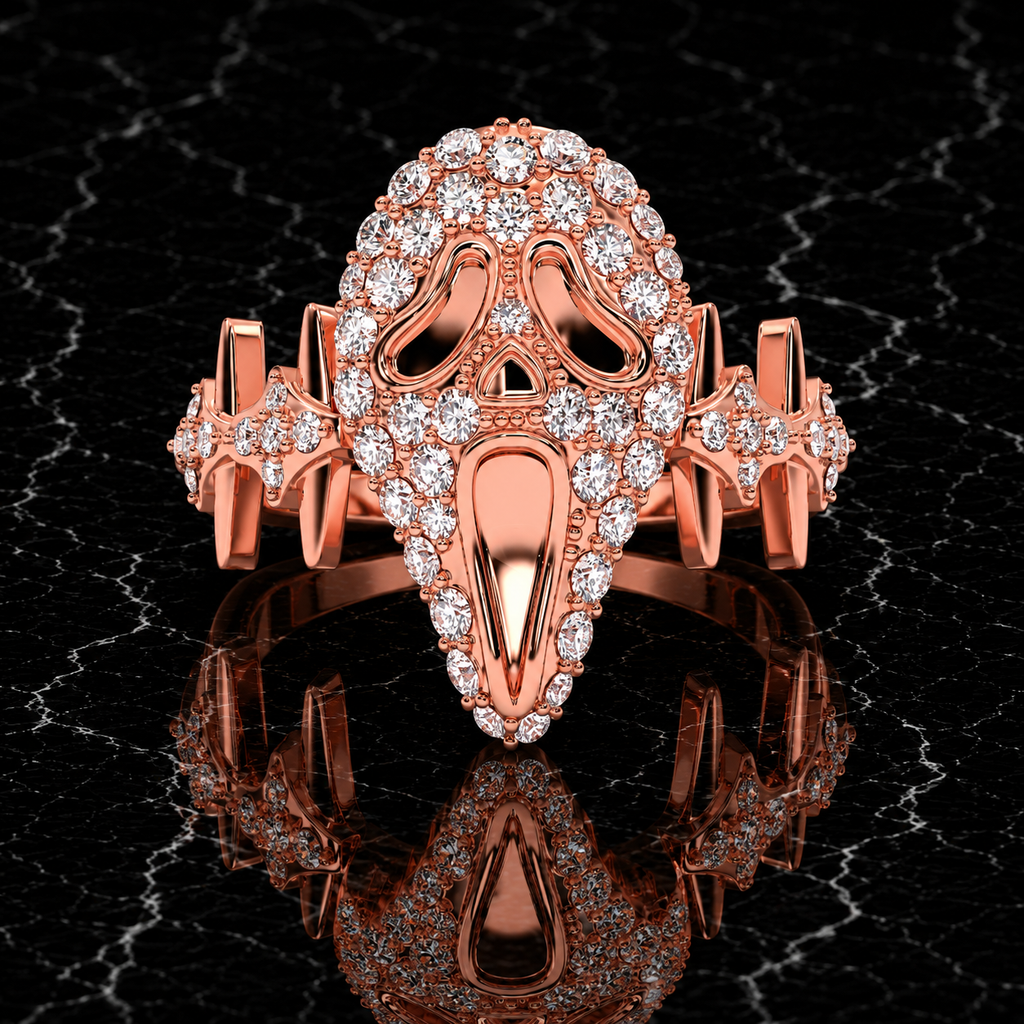 Ghost Face Ring