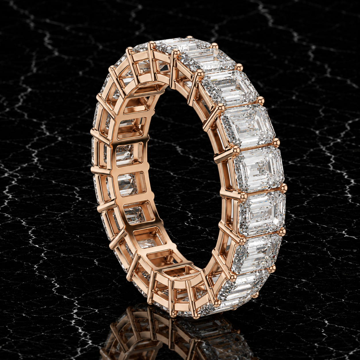 Emerald Eternity Ring