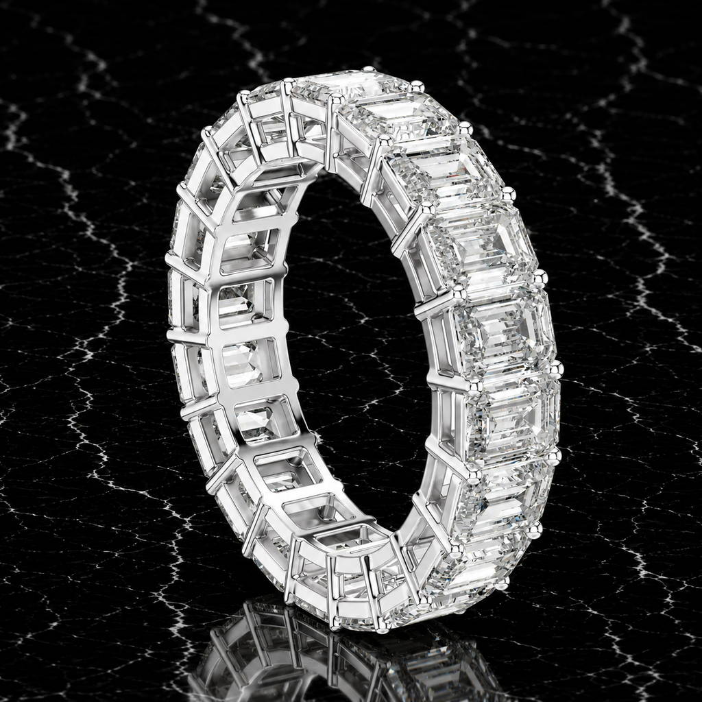 Emerald Eternity Ring