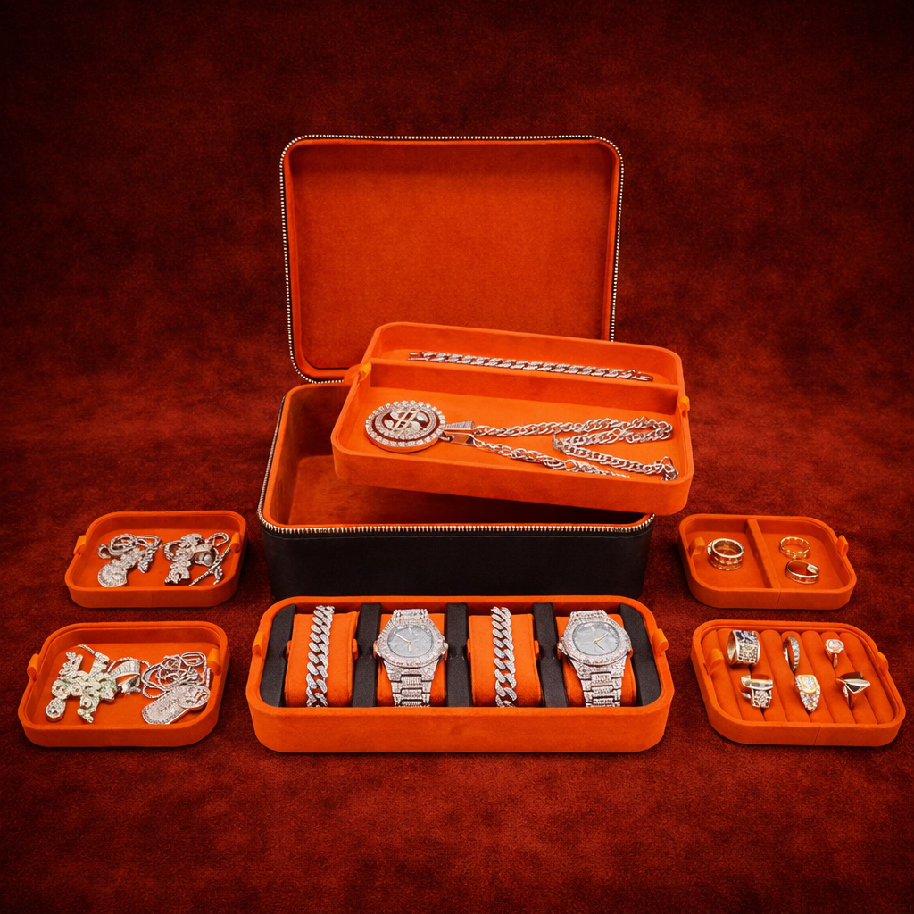 Luxury Jewelry Travel Case