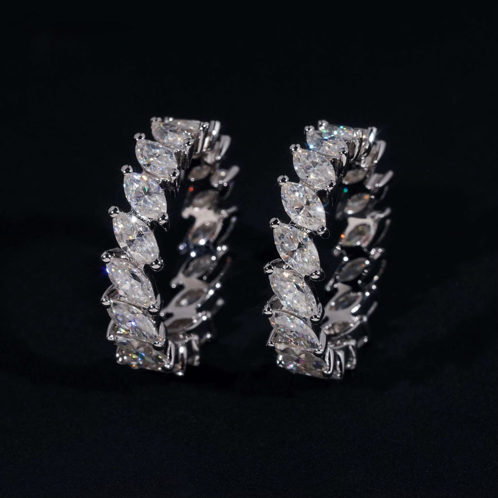 4MM MARQUISE FULL ETERNITY DIAMOND RING
