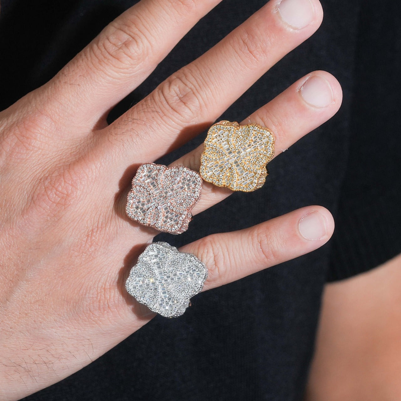 The Chrome Cross Ring