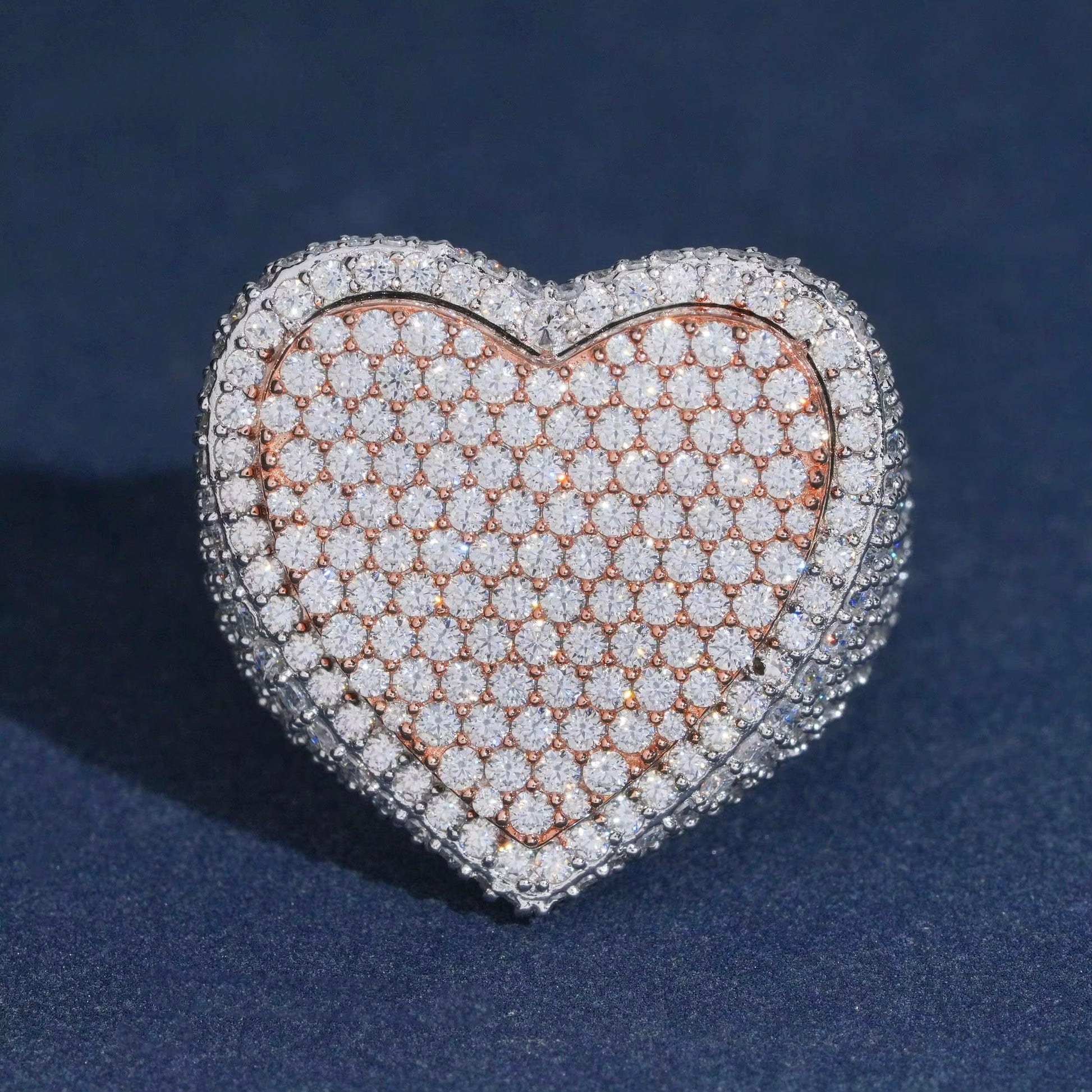 Pave Heart Ring