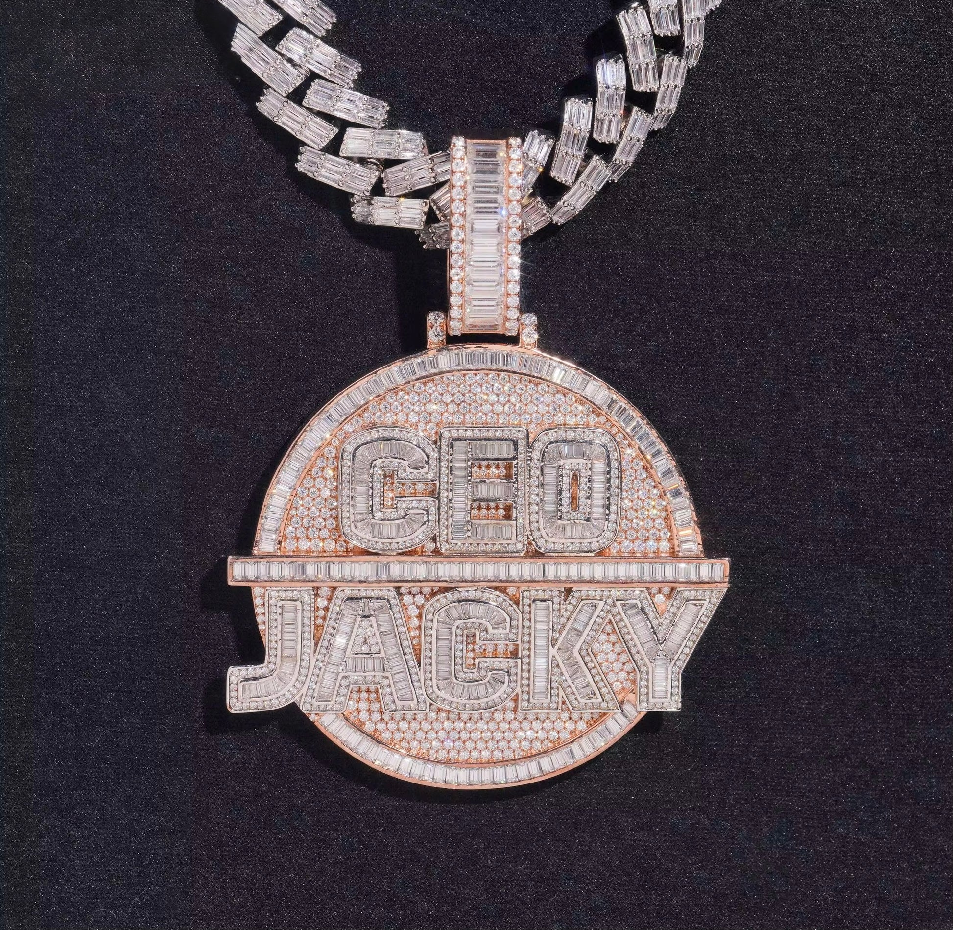 Custom Name Pendant 3in