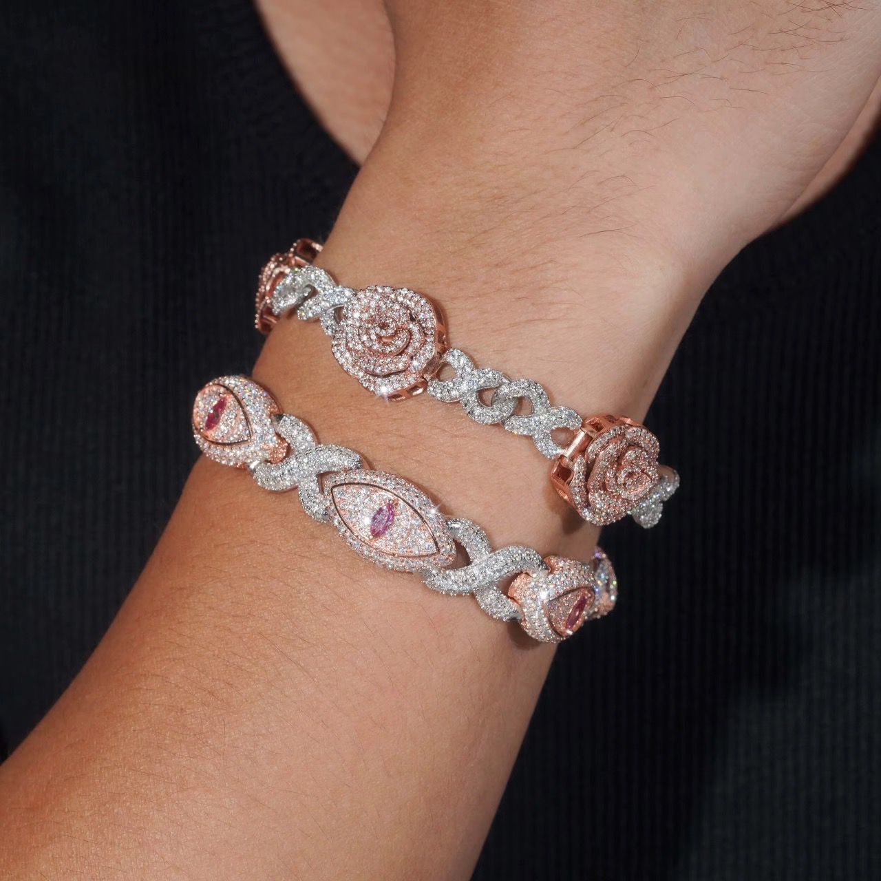 The Rose Infinity Bracelet