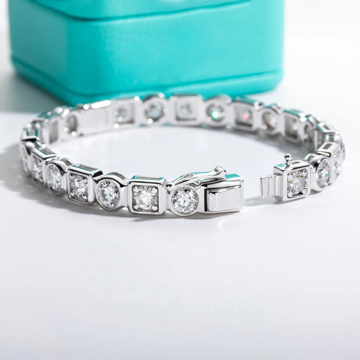 4.5mm Moissanite Ida Bracelet S925