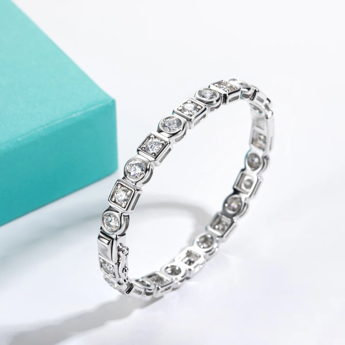 4.5mm Moissanite Ida Bracelet S925