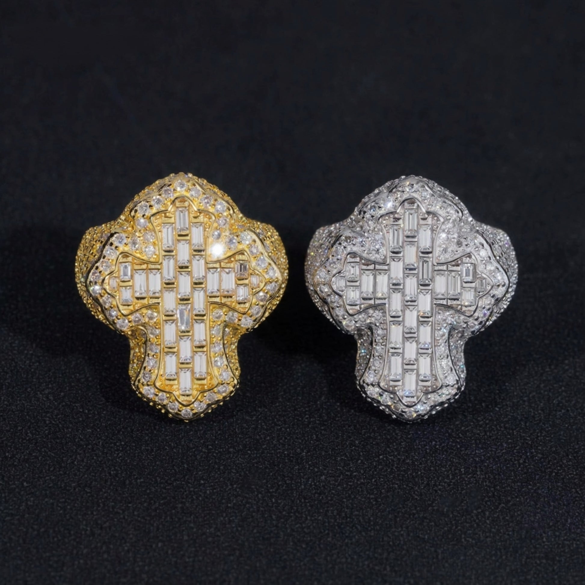 ROYAL CROSS BAGUETTE RING