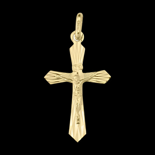 Crucifix 10k Yellow Gold