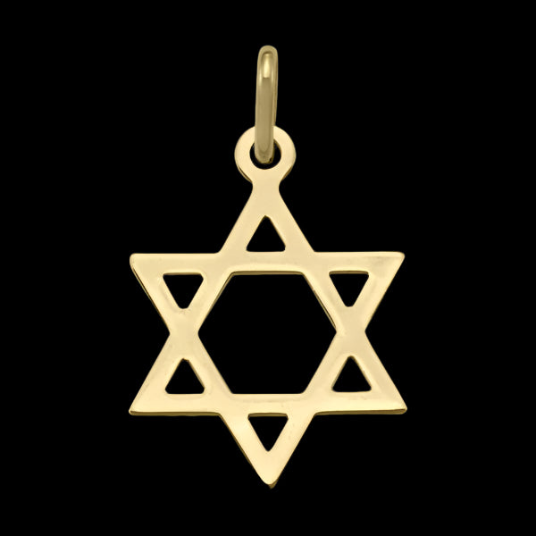 Star of David 14k Yellow Gold